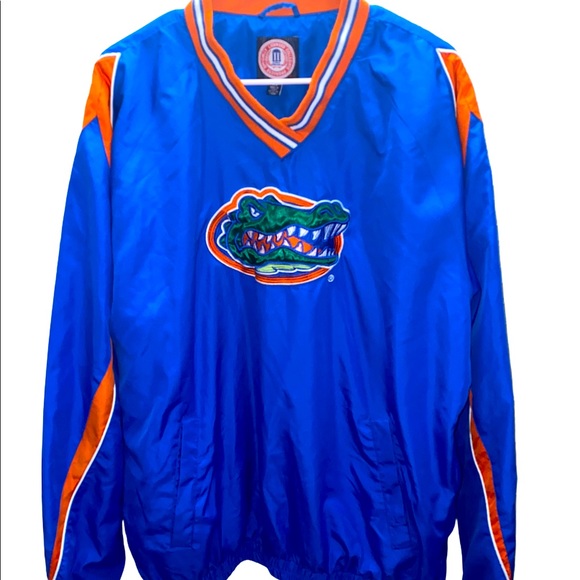 Officially Licensed Collegiate Products Other - Official Florida Gators Pullover Windbreaker Sz L